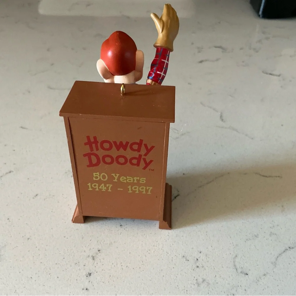 Howdy doody Christmas ornament hallmark keepsake 50th anniversary 1997